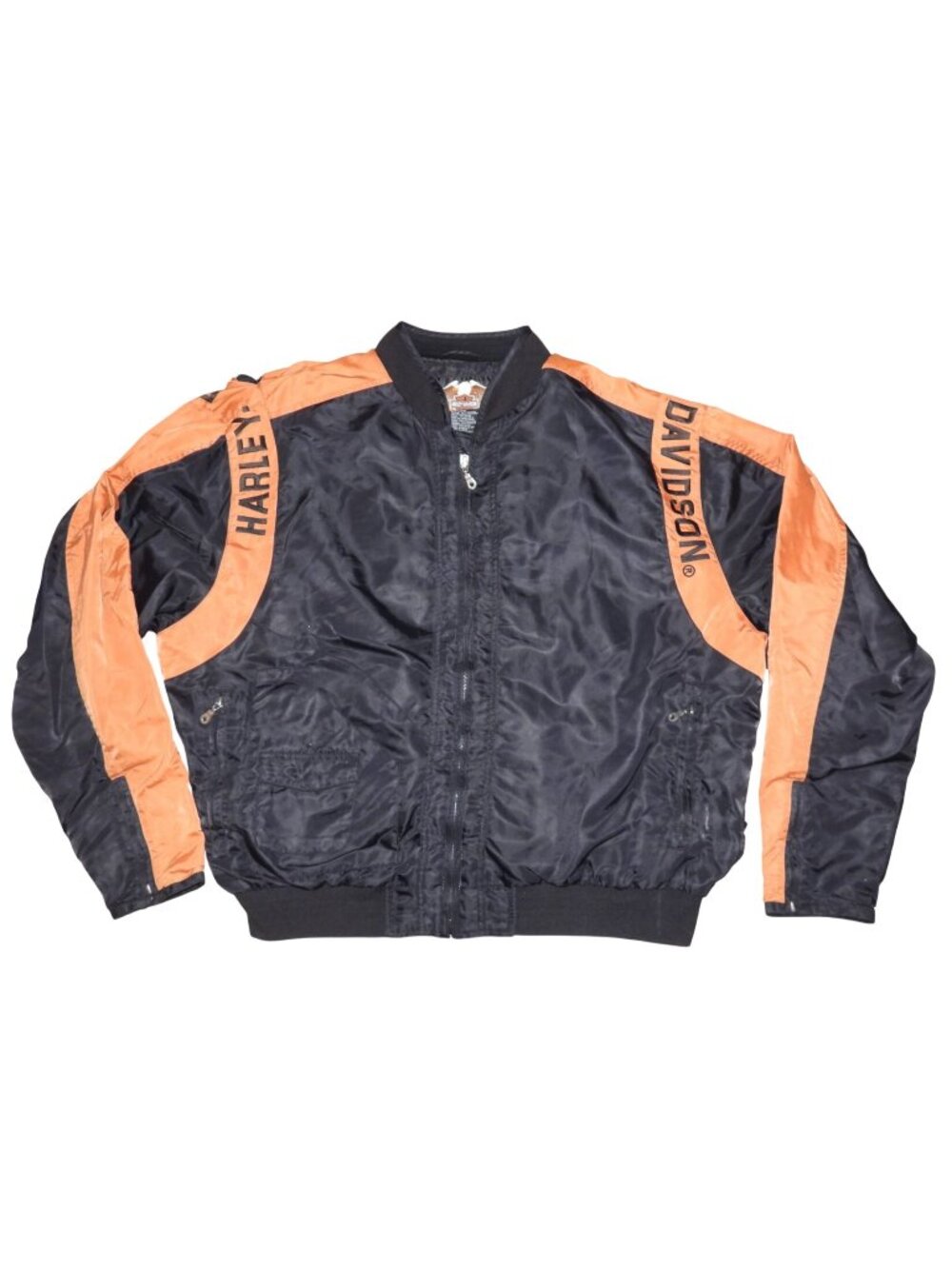 Vintage Harley-Davidson Motor Clothes Full Zip Riding Jacket Men's XXL